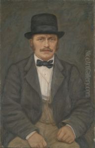 Portrait of Hartvig Caspar Christie by Cecilie Dahl