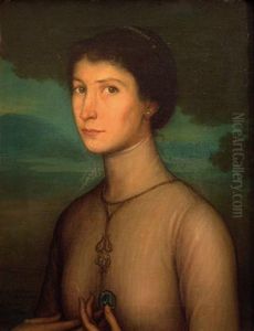 Boceto para el retrato de Ysolina Gallego