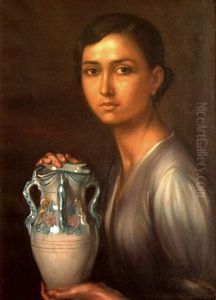 La nina de la jarra