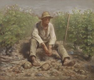 Le vigneron by Jean-Francois Millet