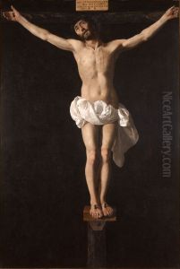 Christ on the Cross by Francisco De Zurbaran