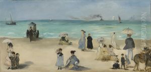 Sur la plage de Boulogne Sur la plage de Boulogne