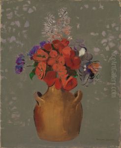 Vase of Flowers by Odilon Redon