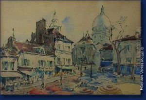 Montmartre by Jules Charles Choquet