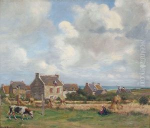 Le Hameauen Bretagne by Rene Maxime Choquet