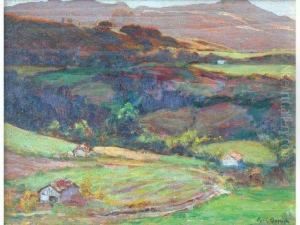 Route Du Col De Sainte Ignace by Rene Maxime Choquet