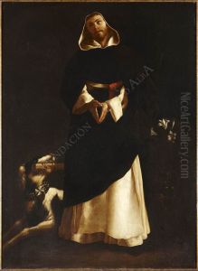 Santo Domingo de Guzman by Francisco De Zurbaran