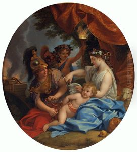 Venus Clipping Cupid's Wings by Charles Le Brun