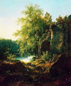 View on the island of Valaam