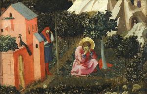 Conversion of Saint Augustine by Fra Angelicoand workshop
