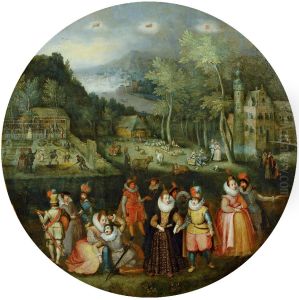 Allegory of Spring by Jacob Grimmer