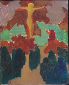 The Orange Christ by Maurice Denis