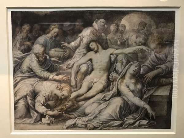 The Lamentation over the dead Christ - view 1