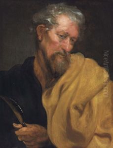 The Apostle Saint Bartholomew by Sir Anthony Van Dyck