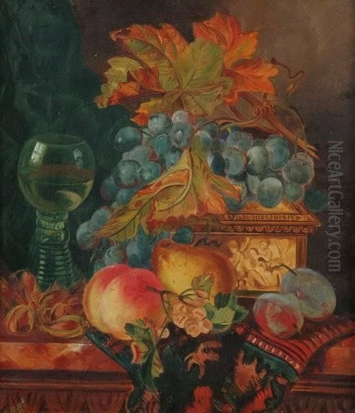 Table Top Still Life With Grapes - view 1