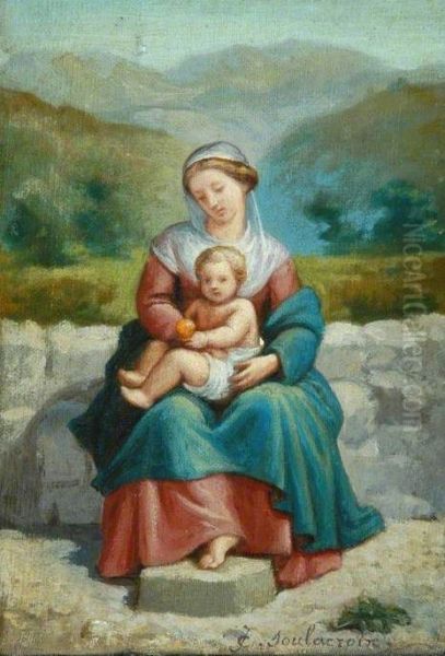 Madonna and Child in a Landscape - view 1