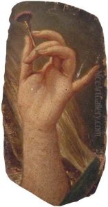 The Hand of Madame de Pompadour by Francois Boucher