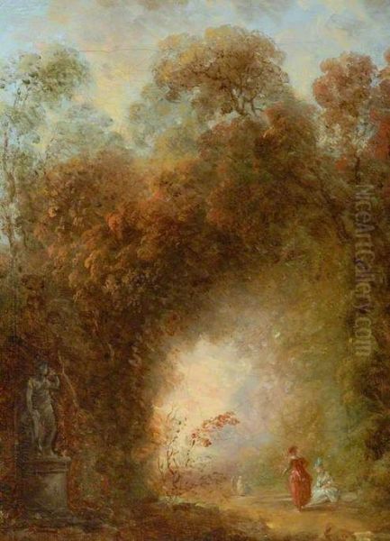 Avenue with Figures - view 1