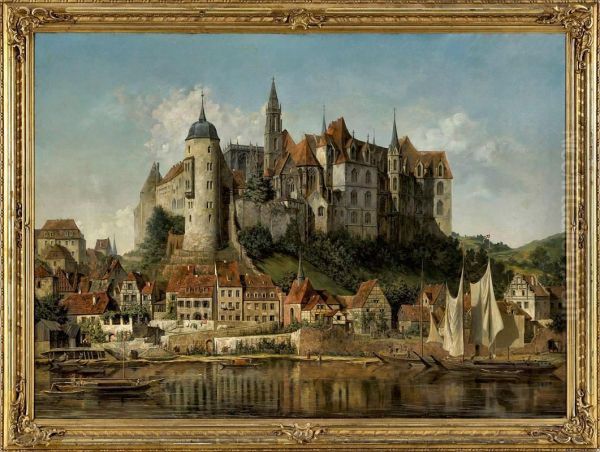 "partie Am Schlos Zumeisen". Originaltitel - view 1