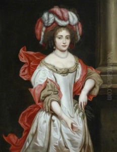 Portrait of a Young Lady, Time of Louis XIV by Pierre Mignard I