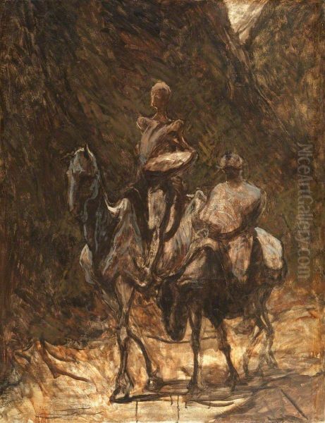Don Quichotte and Sancho Panza - view 1