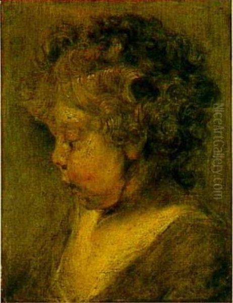 Study of a child, possibly Albert Rubens - view 1