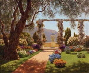 Jardin Mediterraneen by Ivan Fedorovich Choultse