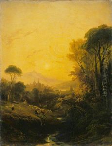 Evening by Camille Roqueplan