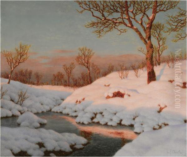 Winter Sunset - view 1