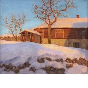 Evening, January, Haute Savoie