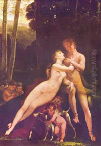 Venus und Adonis by Pierre-Paul Prud'hon