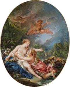 Jupiter and Callisto by Francois Boucher