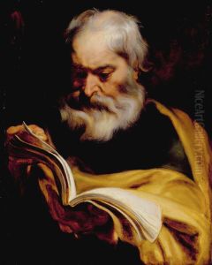 The apostle saint Thomas by Sir Anthony Van Dyck