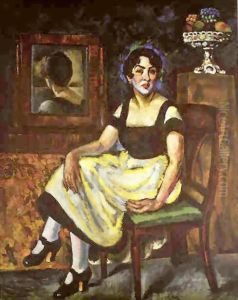 <<Zenskij portret s zerkalom>> <<Zenskij portret s zerkalom>>