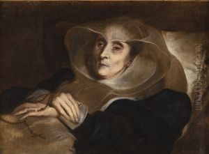 Sofonisba Anguissola on her deathbed by Sir Anthony Van Dyck