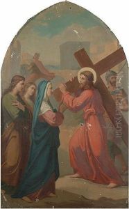Twelve Stations Of The Cross by L. Chovet