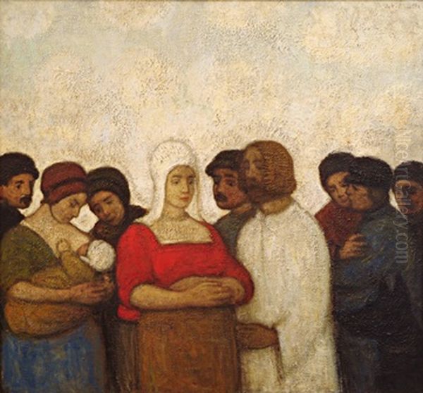 Christus en de overspelige vrouw - view 1