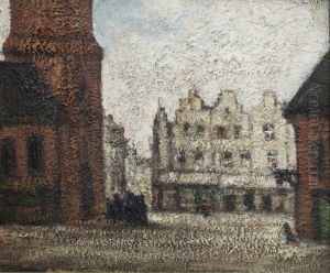 Stadsplein naast de kerk Stadsplein naast de kerk