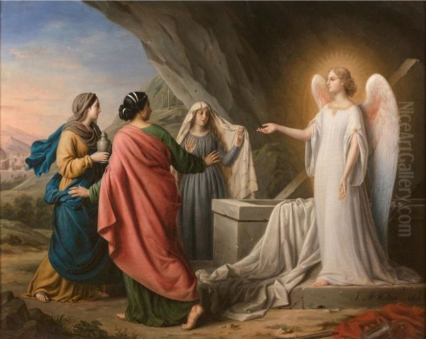 The three women on the tomb of Christ - view 1