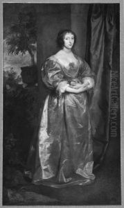 Portrait of Lady Martha Cranfield, Countess of Monmouth (1601-1667) by Sir Anthony Van Dyck