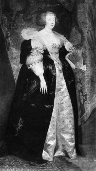 Portrait of  Marguerite, princess of Lorraine (1615-1672), wife of Gaston d'Orleanc - view 1