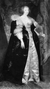 Portrait of  Marguerite, princess of Lorraine (1615-1672), wife of Gaston d'Orleanc by Sir Anthony Van Dyck