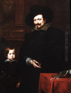 Portrait of the Goldsmith Pucci with his Son