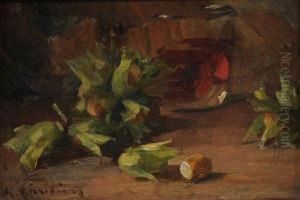 Nature Morte Aux Noisettes by Rene Louis Chretien