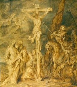 Christ on the Cross with Mary Magdalene and Saints by Sir Anthony Van Dyck