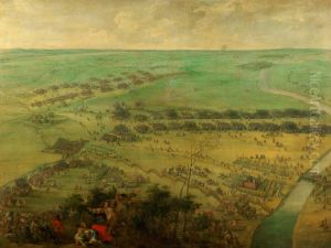 The battle for the relief of Thionville. 2nd Phase, 1639 by Peter Snayers