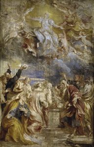 The Ascension of Mary by Sir Anthony Van Dyck