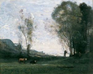 Solitude by Jean-Baptiste Camille Corot