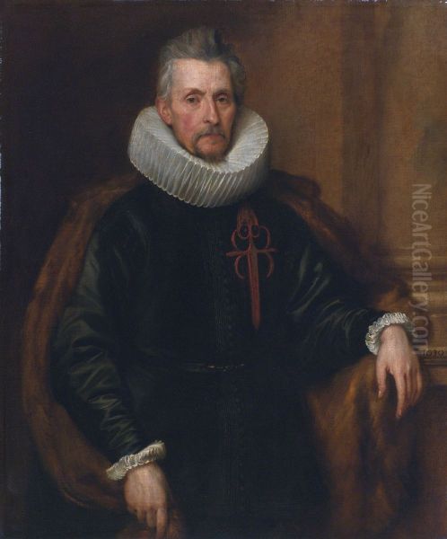 Portrait of Ferdinand van Boisschot, Lord of Saventhem (1560-1649), as a knight of the Order of Santiago - view 1