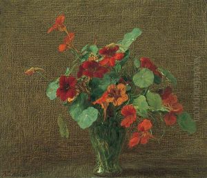 Capucines by Henri Fantin-Latour